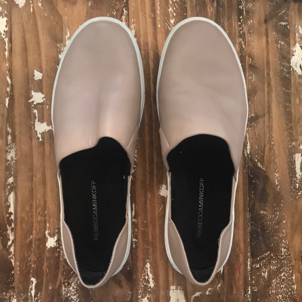 Rebecca Minkoff Nana leather platform sneaker